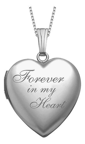 Collar Con Medallón Forever In My Heart - Collares Personali