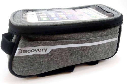 Imagen 3 de 10 de Porta Objetos Y Celular Para Bicicleta Microfibra Discovery