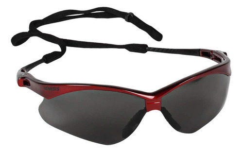 V30 Nemesis Inferno Smoke Lens Safety Eyewear With Red ...