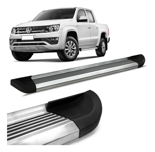 Estribo Amarok 2010 2011 2012 2013 2014 Aluminio G2 Bepo