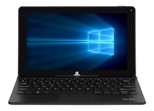 Laptop  Ghia Blaze CAM43211 negra táctil 11.6", Intel Atom X5-Z8350  2GB de RAM 32GB SSD, Intel HD Graphics 400 1920x1080px Windows 10 Home
