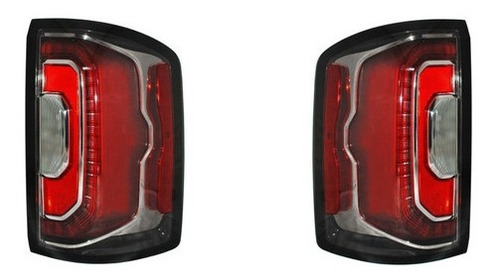 Par Juego Calaveras Gmc Sierra Denali 2016 - 2018 Leds Tyo