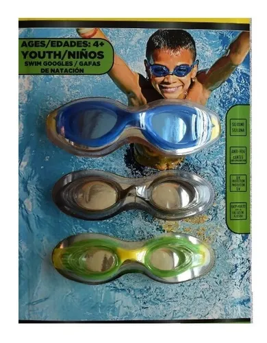 3 Gafas De Natacion Goggles Para Ni os U.s. Divers Env o gratis