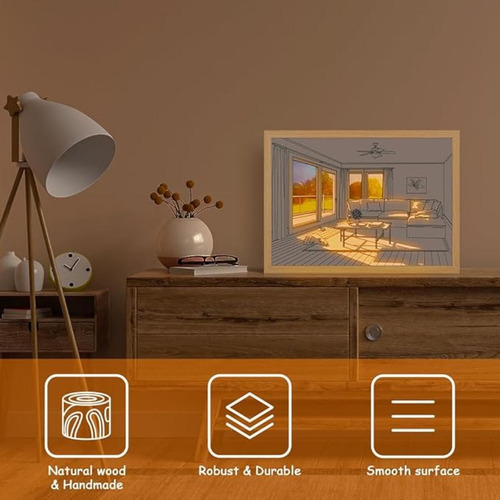 Luces Nocturnas Decorativas Simples Y Modernas E