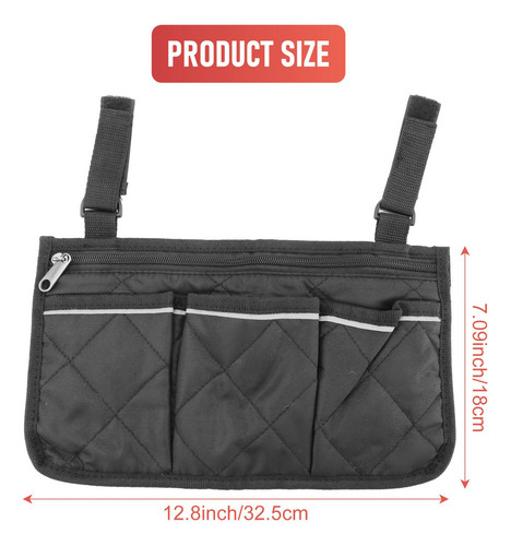 L Bolsa Lateral Para Silla De Ruedas Para Espalda Bolsa De