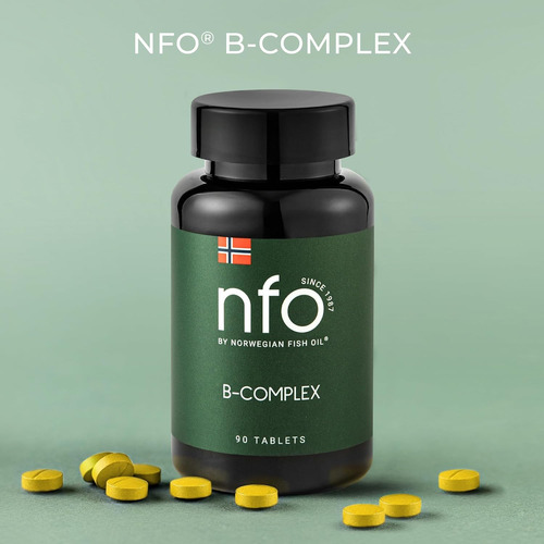 Nfo Multivitamínico Complejo Vitaminas B Alta Dosis Noruega