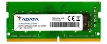 Comprar Memoria Ram Ddr4 8gb 3200 Sodimm Cl22 Adata Premier Backup
