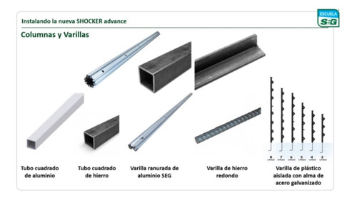 Kit Cerco Electrico Energizador Shocker Panel Control Remoto