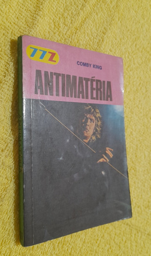 Livro Bolso 77z Número 126 Antimatéria Capa Benicio 