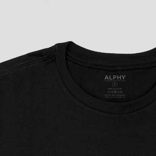 Kit 3 Camisetas Masculina Lisa Básica 100% Algodão
