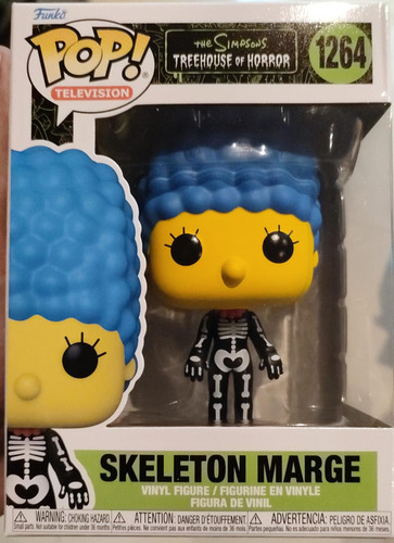 Pop! Treehouse Of Horror The Simpsons #1264: Skeleton Marge (Usado)