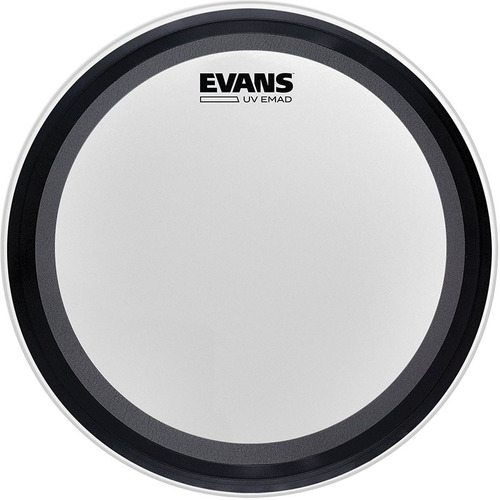 Pele Bumbo Evans 22 Bd22emaduv Emad Coated Bass Drum Head