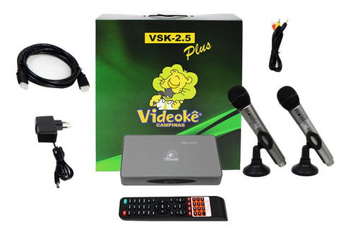  Videokê Karaokê Vsk2.5 Plus C/12.301 Canções Lançamento 