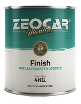 Comprar Zeocar Masilla Finish 4kg-pintureria Zero Ramos Mejia 