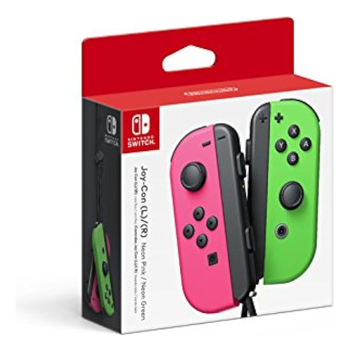 Nintendo Joy-con (l / R) - Rosa Neón / Verde Neón