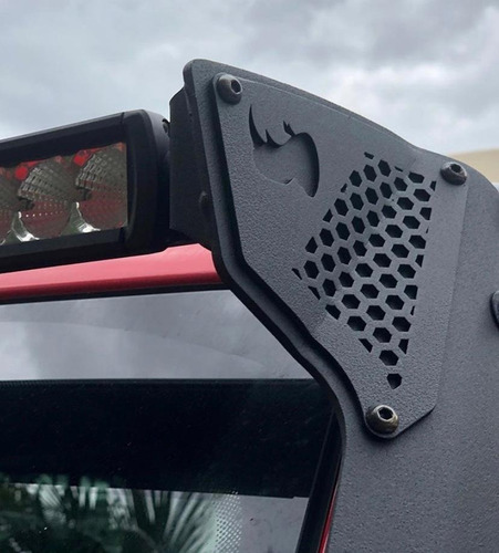 Imagen 4 de 9 de Diadema Montaje Para Barra Led Jeep Wrangler Gladiator 18-20
