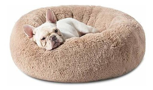 Bedsure Calming  Cama  For Dogs - Lavable Round Cama Perro