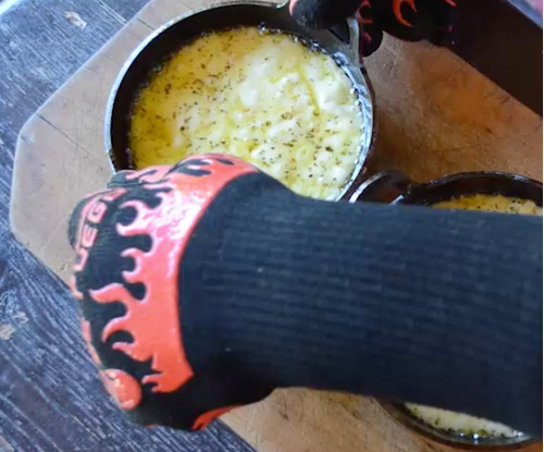 Imagen 6 de 9 de Guantes De Fuego Resistentes Calor Extremo Kevlar/aramida