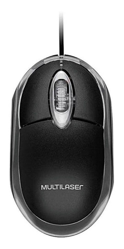 Mouse Multilaser  Office MO179 preto