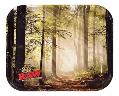 Banndeja Raw Smokey Forest Rolling Tray Grande