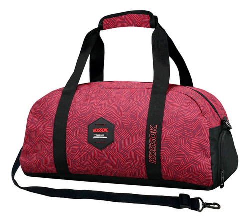 Bolso Kossok Narita-906 Rjo/ngo Mujer Color Rojo Estampado