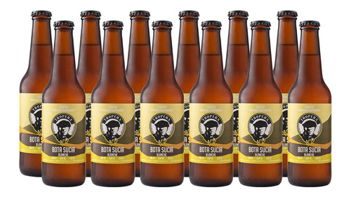 Cerveza Tropera Pack Bota Sucia: 12 Bot X 330 Ml