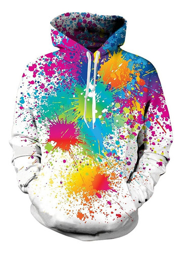 Sudadera Con Capucha Unisex De Forro Polar 3d