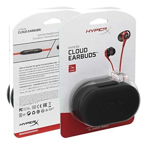 Audifonos Gaming Jack 3.5 Mm Con Microfono Hyperx Cloud