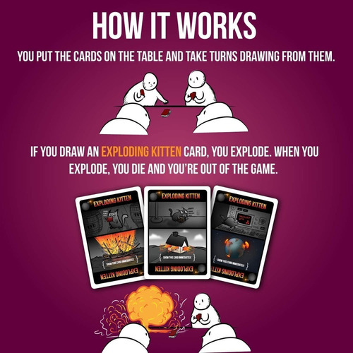 Et Juego De Cartas Exploding Kittens Asmodee Party Pack