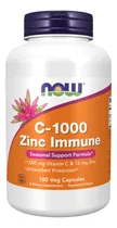 Comprar Vitamina C Y Zinc | Ácido Ascórbico Y Zinc | 180 Cap Veganas