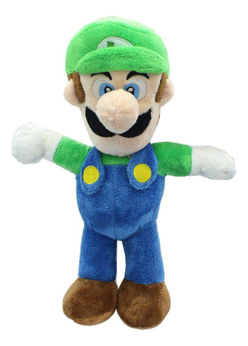 Nintendo Luigi - Muñeca De Peluche De 12 Pulgadas Color Multicolor