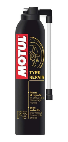 Infla Y Repara Neumáticos Motos Motul P3 300ml Solomototeam