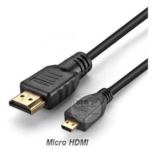 Cable Micro Hdmi | Conecta Cámara Tablet Notebook A Tv Smart