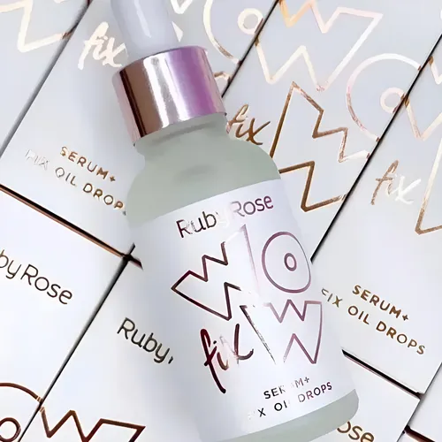 Serum + Setting Oil Facial Nutritivo Wow Fix Ruby Rose