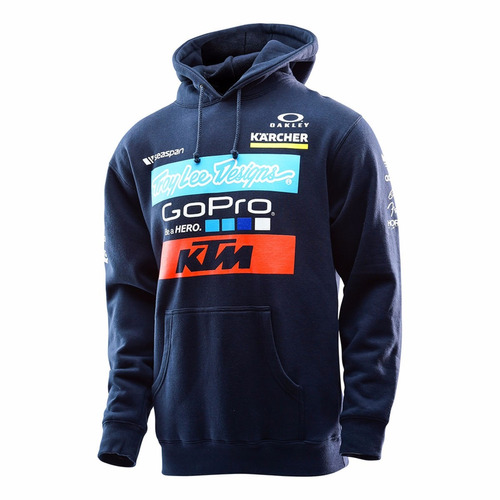 Buzo Troy Lee Ktm Go Pro Oficial Capucha Original Usa