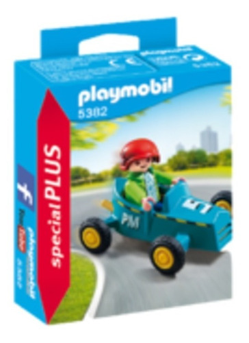 Playmobil Special Plus Niño Con Karting Intek - Art.5382