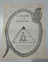 Comprar La Pirámide Y Su Aplicación Afiche Esoterismo