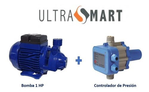 Bomba De Agua 1 Hp Sdb60 + Controlador Presión