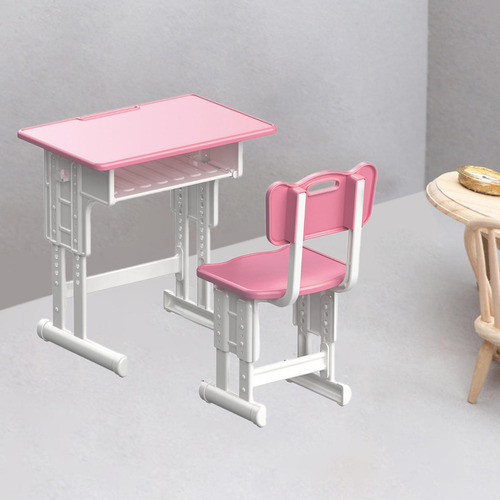 Juego De Escritorio Y Silla En Miniatura Para Casa De