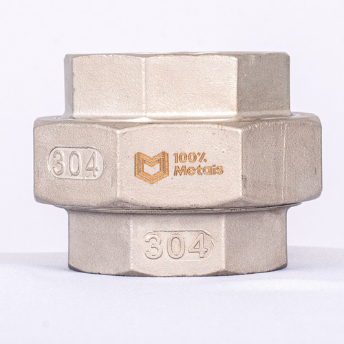 União Inox 304 Ff 150lbs Rosca (bsp) - 1.1/2 (48,30mm)