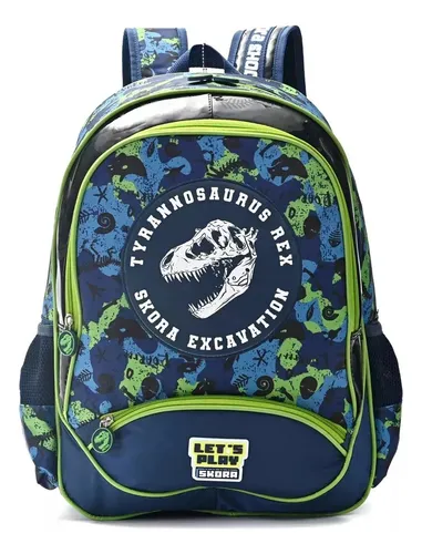 14 Mochila 3D De Dinosaurio Escolar Para Niño Mochilas Escolares 2 3 4 Años  New