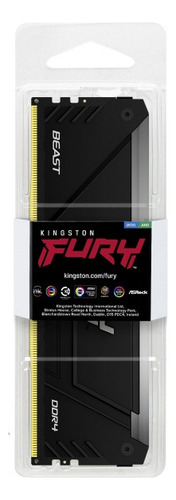 Ram Fury Beast Rgb Ddr4 3600mt/s 32gb Kf436c18bb2a/32