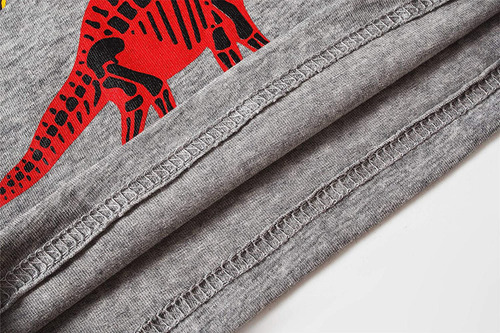 Conjunto De Pijama Con Diseño De Dinosaurio, Pijama, Camiset