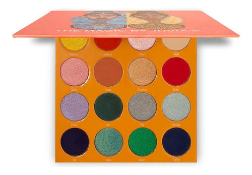Minipaleta de sombras de ojos Juvia's Place The Magic de Juvia's Colored Eyeshadow
