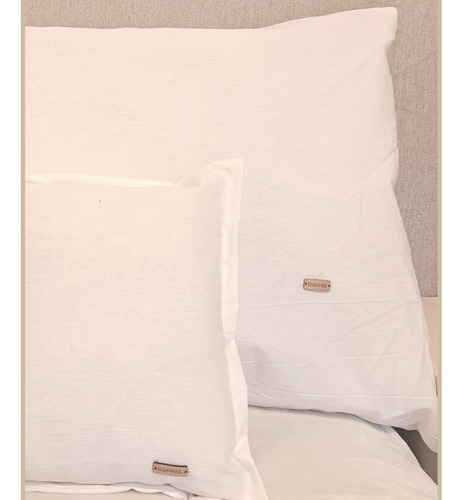 Funda De Almohadon De Tusor Nordico 60x60cm 