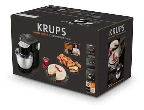 Batidora De Mesa Multifunción Krups Master Amasa Licua Todo