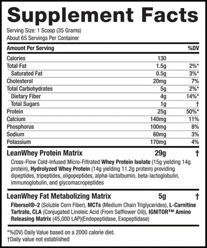 Proteína Musclesport Lean Whey Iso Hydro 5lbs Helado Fresa