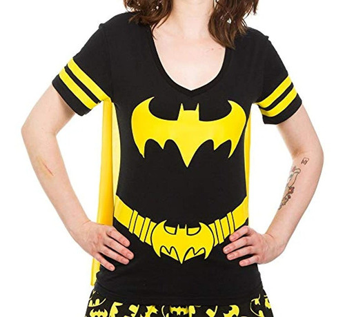 Dc Comics - Camiseta De Manga Corta Con Diseño De Batman