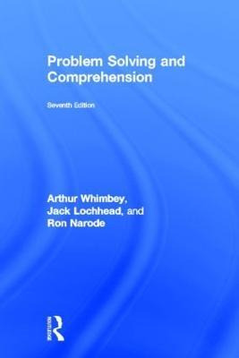 Libro Problem Solving & Comprehension - Arthur Whimbey