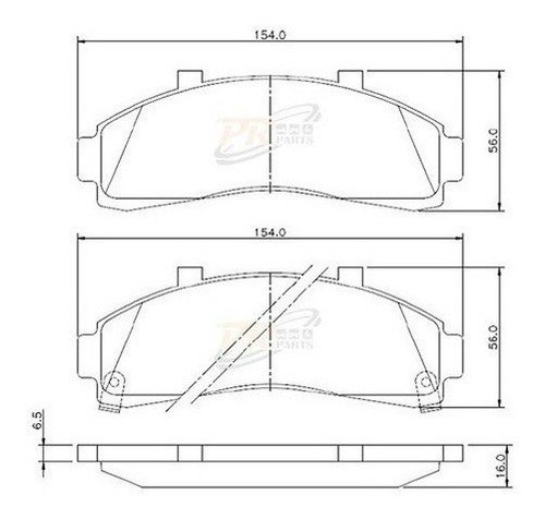Imagem 7 de 7 de Jogo Pastilha Dianteira Bosch Ford Explorer Xlt 4.0 V6 1997